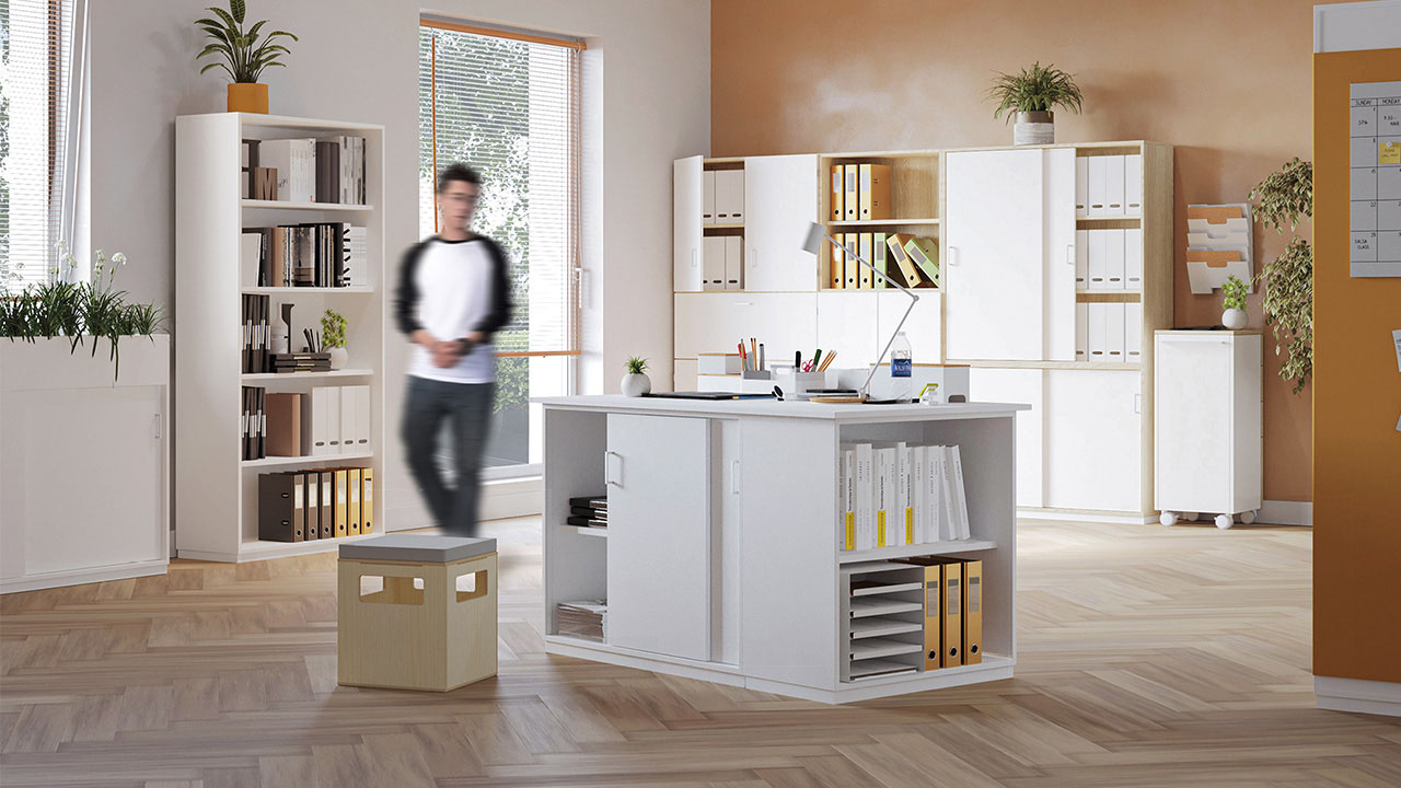 Leuwico Höhenverstellbarer Tisch Hof