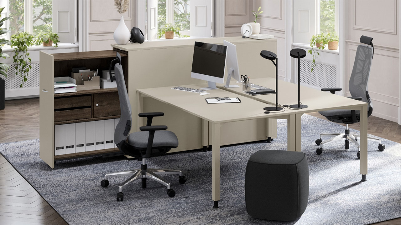 Höhenverstellbarer Schreibtisch Febrü Hof