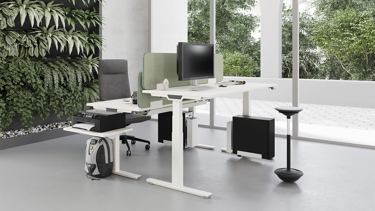 Höhenverstellbarer Schreibtisch Hof Palmberg