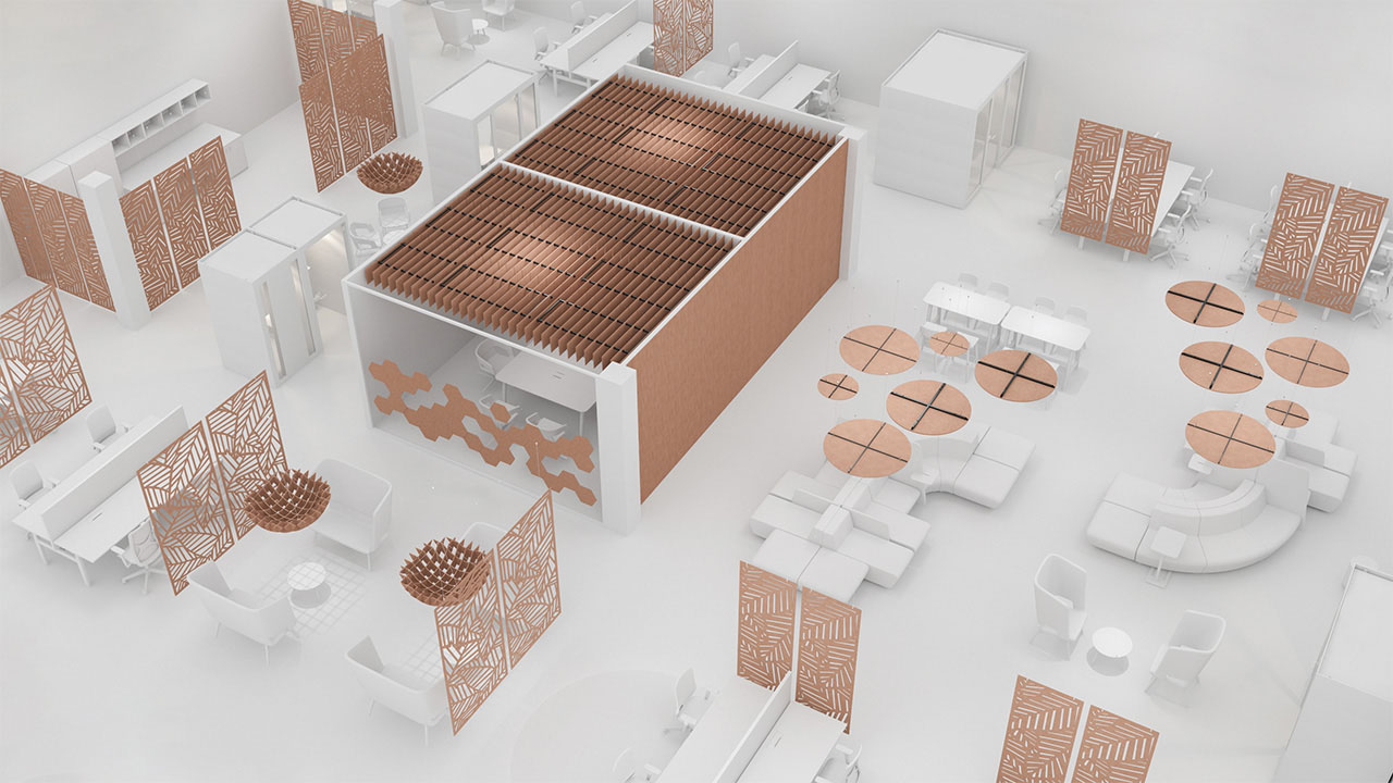 Narbutas Raumgliederung