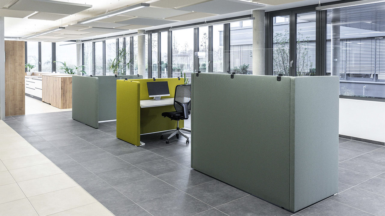 AOS Raumgliederung Trennwand Hof